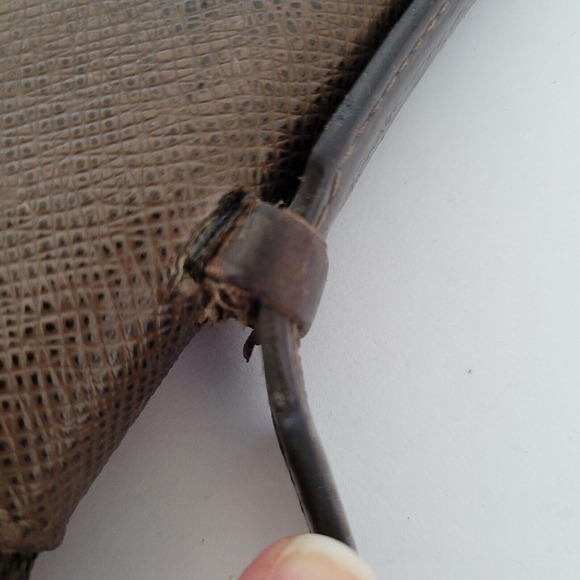 LOUIS VUITTON LV Brown Zip Around Wallet Organizer Atoll Large Clutch Unisex - Picture 4 of 14